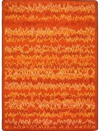 Joy Carpets Kid Essentials Static Electricity Orange