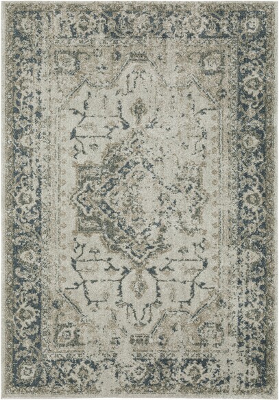 Oriental Weavers Alton 002W9 Gray and  Blue