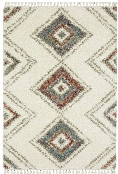 Oriental Weavers Axis AX07A Ivory and  Multi