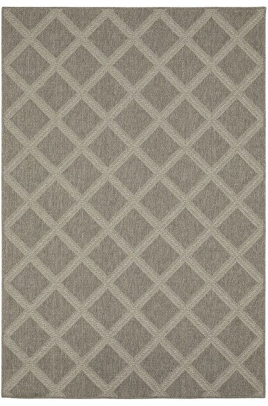 Oriental Weavers Caicos CA02N Grey and  Light Grey