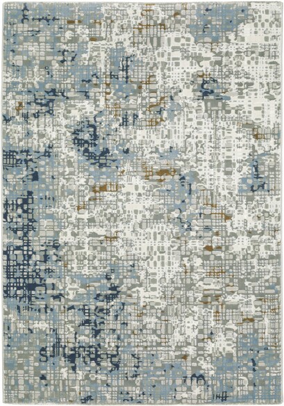 Oriental Weavers Easton 011E3 Blue and  Ivory