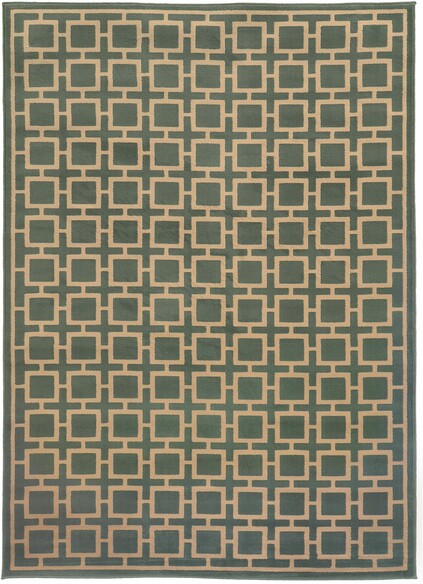 Oriental Weavers Ella 3885D Blue and  Beige