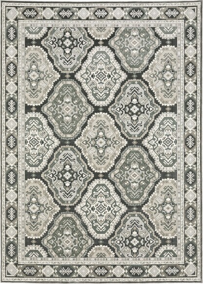 Oriental Weavers Ellington ELL04 Grey and  Ivory