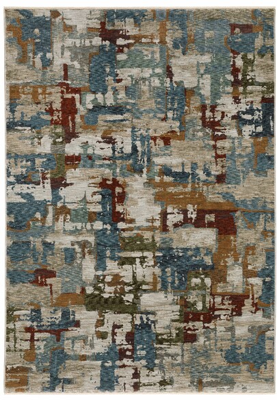 Oriental Weavers Hayden HAY02 Beige and  Multi