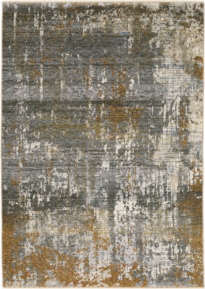 Oriental Weavers Hayden HAY06 Grey and  Gold