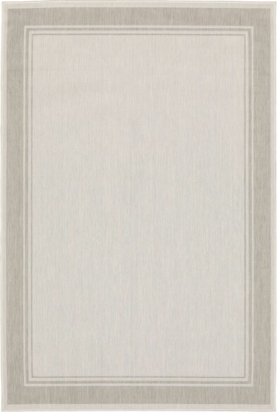 Oriental Weavers Portofino 6765W Ivory and  Grey