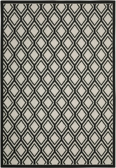 Oriental Weavers Torrey 4151G Light Grey and  Black