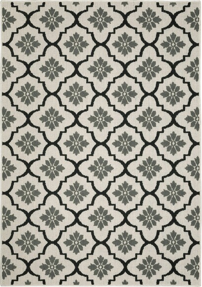 Oriental Weavers Torrey 5562E Light Grey and  Black