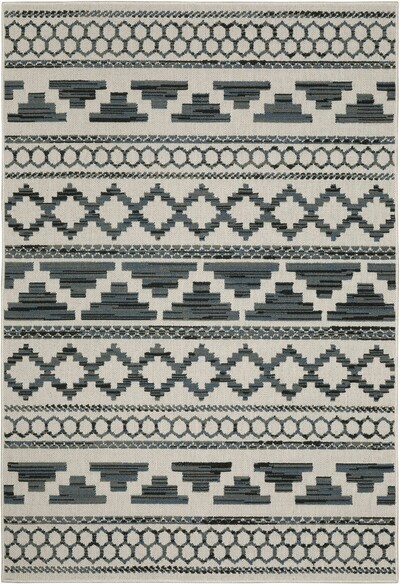 Oriental Weavers Torrey 005Y1 Light Grey and  Blue