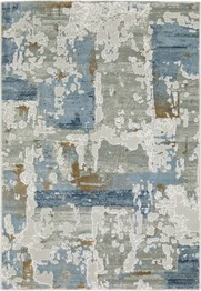 Oriental Weavers Easton 4518X Grey and  Blue