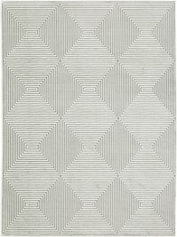 Oriental Weavers Montecito 8111W Grey and  White