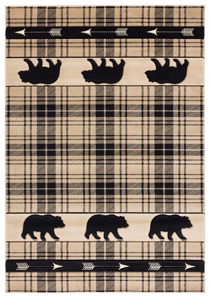 United Weavers Cottage Tartan Bear Beige