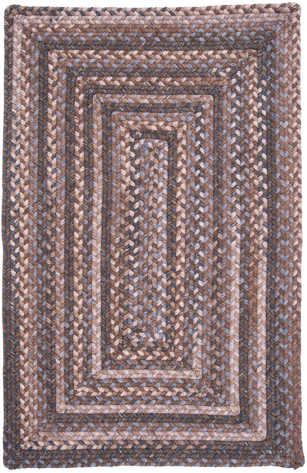 Colonial Mills Wool Braided Rug for Sale