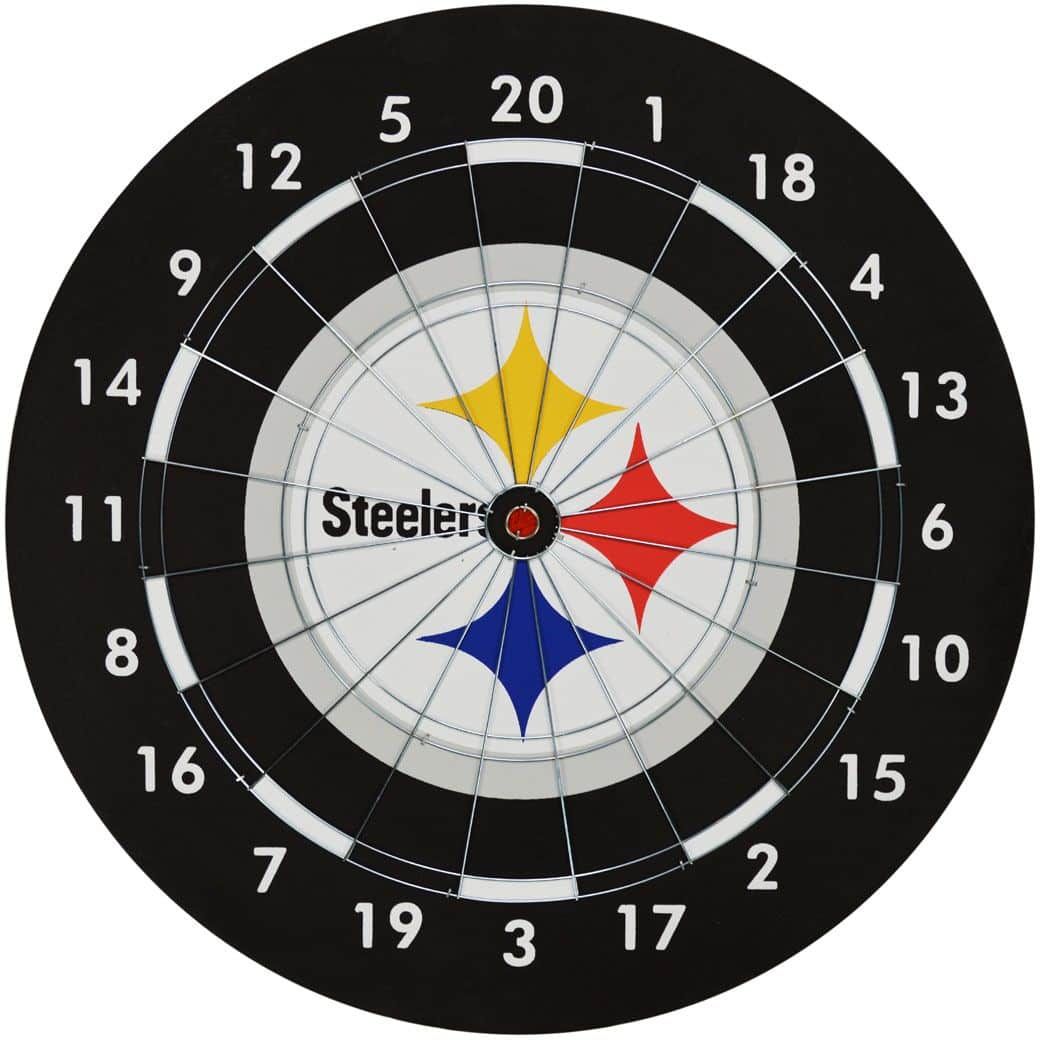 Imperial Pittsburgh Steelers Dart Board Gift Set