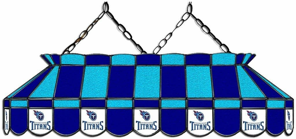 NFL TENNESSEE TITANS 40 GLASS LAMP 18-1028