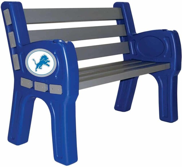 NFL DETROIT LIONS PARK BENCH 188-1018