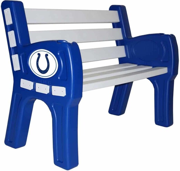 NFL INDIANAPOLIS COLTS PARK BENCH 188-1022