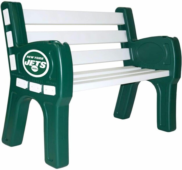 NFL NEW YORK JETS PARK BENCH 188-1038