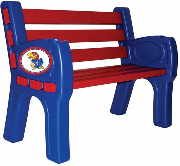 COLLEGE UNIVERSITY OF KANSAS PARK BENCH 388-3020