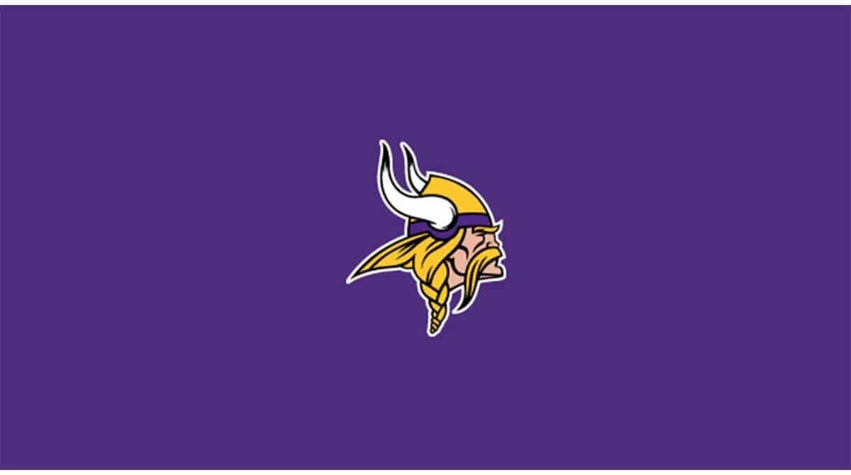 NFL MINNESOTA VIKINGS 8' BILLIARD CLOTH 52-1007