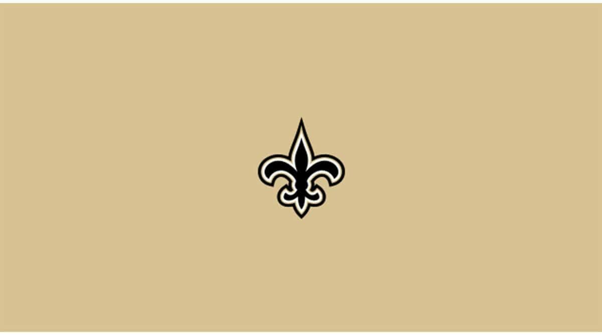 NFL NORTH ORLEANS SAINTS 8' BILLIARD CLOTH 52-1031