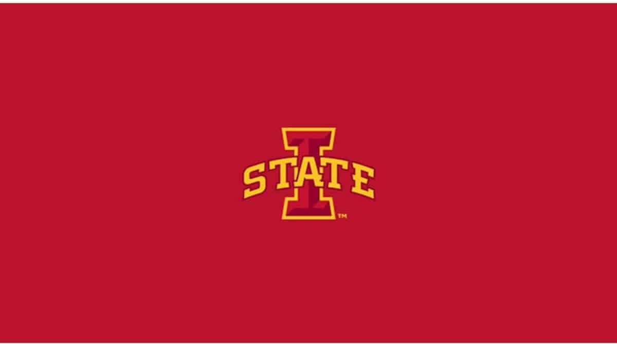 COLLEGE IOWA STATE UNIVERSITY 8' POOL TABLE CLOTH 52-4024