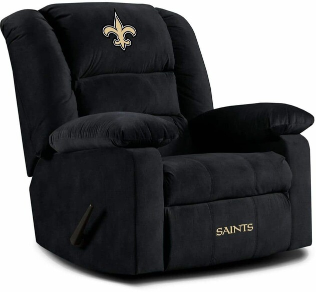 NFL NEW ORLEANS SAINTS PLAYOFF RECLINER 591-1031