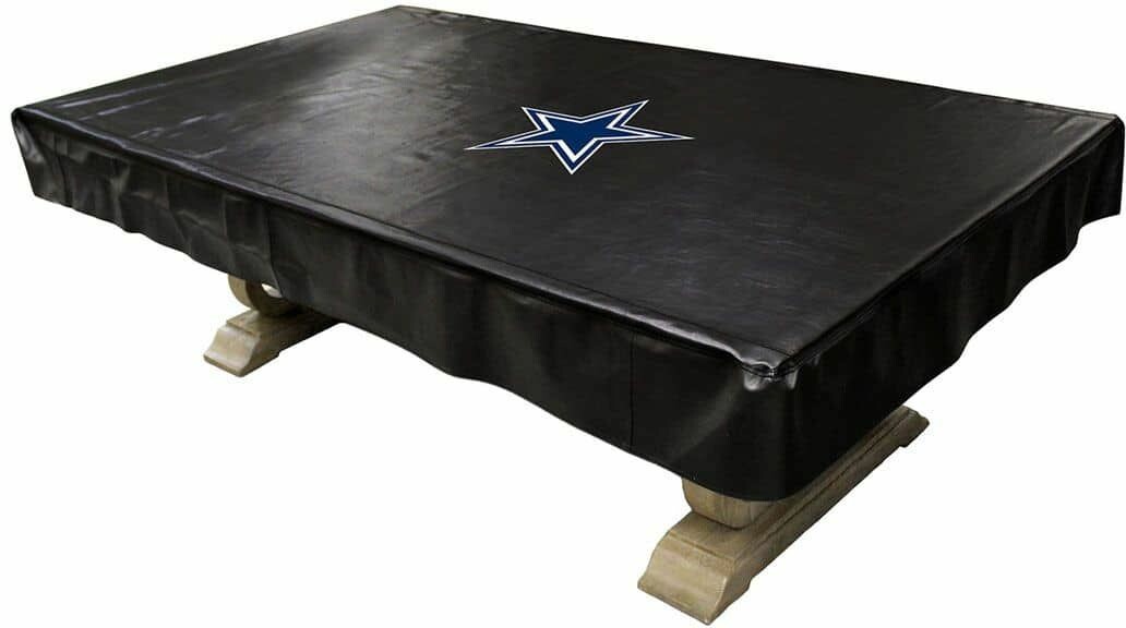 NFL DALLAS COWBOYS 8' DELUXE POOL TABLE COVER 80-1002