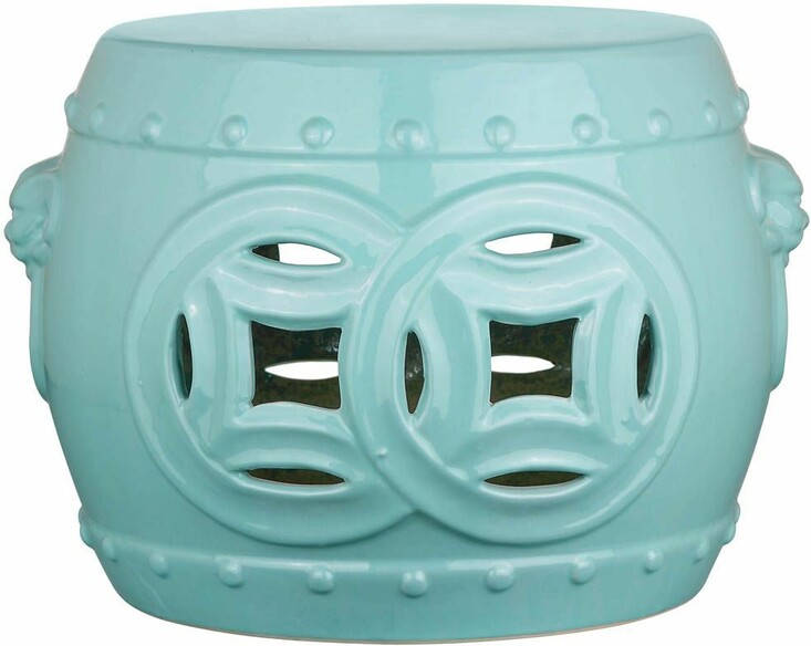 MEI DOUBLE COIN GARDEN STOOL