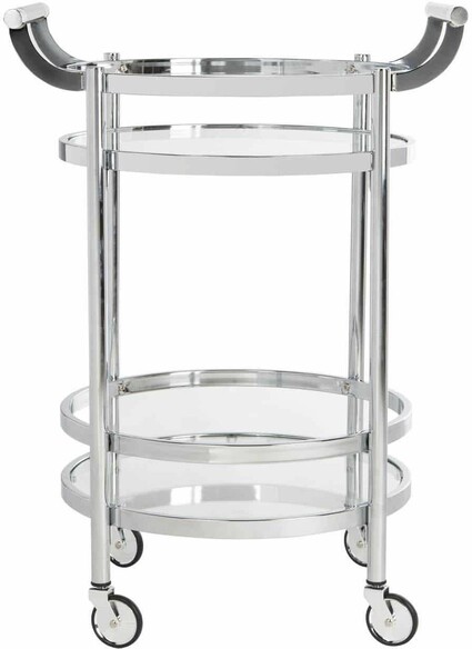 SIENNA 2 TIER ROUND BAR CART