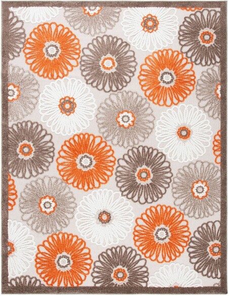 Safavieh Cabana CBN676C Beige and Orange