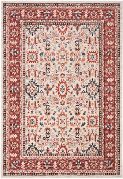 Safavieh Charleston CHL412A Ivory and Red