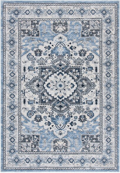 Safavieh Charleston CHL431M Blue and Grey