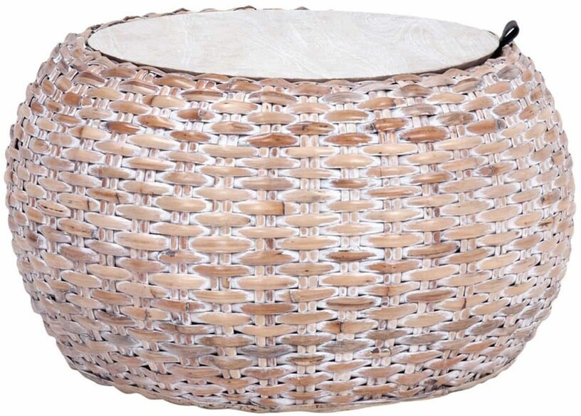 KLARYSA WOOD AND RATTAN COFFEE