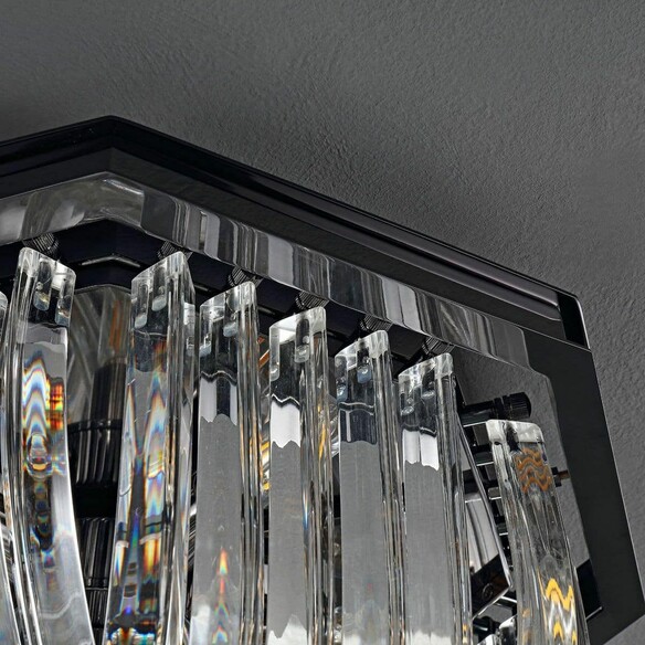 TRACY GLASS FLUSH MOUNT