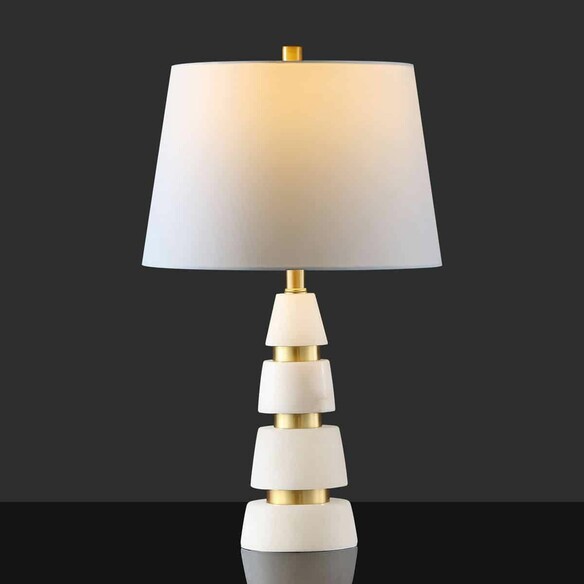 ZHANG ALABASTER TABLE LAMP