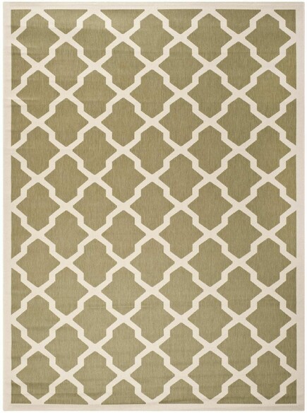 Safavieh Courtyard CY6903244 Green and Beige