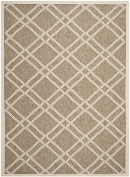 Safavieh Courtyard CY6923242 Brown and Bone