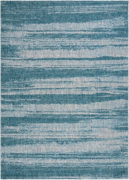 Safavieh Courtyard CY852637212 Grey and Teal