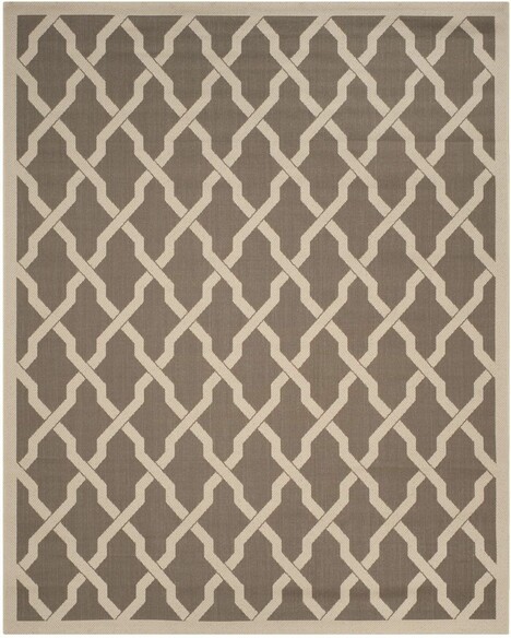 Safavieh Courtyard CYS2652079 Dark Beige and Beige