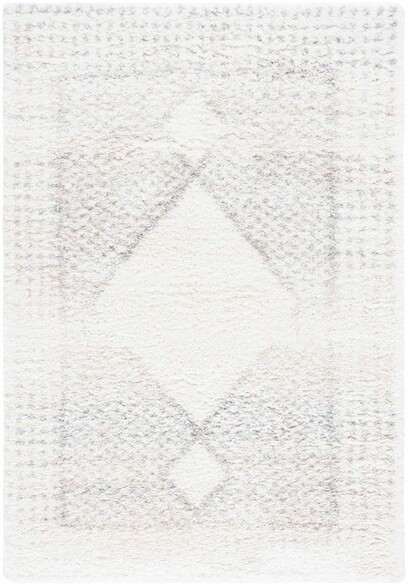 Safavieh Fontana Shag FNT827A Ivory and Grey