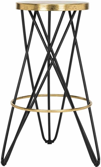 LORNA GOLD LEAF BARSTOOL