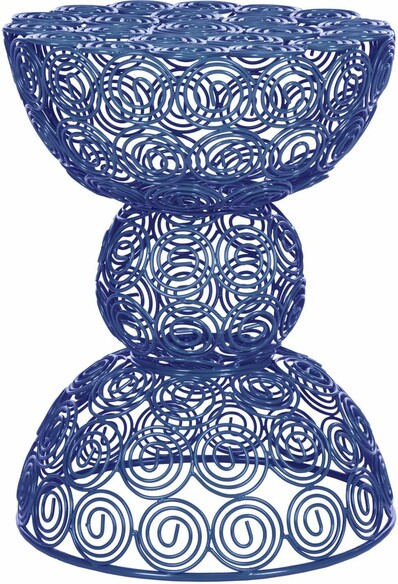 LEILA IRON CIRCLE STOOL