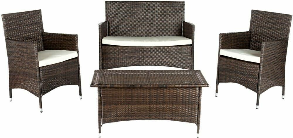 MOJAVI 4 PC WICKER SET