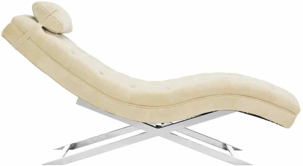 MONROE CHAISE W/ ROUND PILLOW