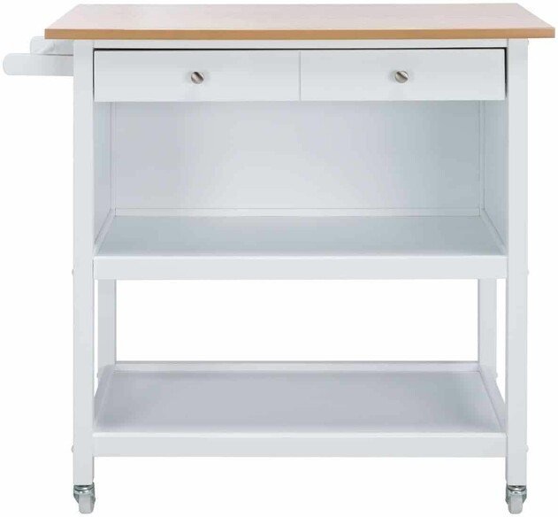 DALEY 2DRW 3SHELF KITCHEN CART