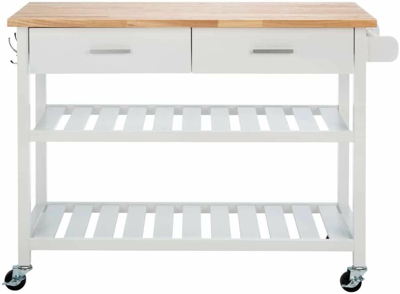 KIKO 2DRW 2SHELF KITCHEN CART