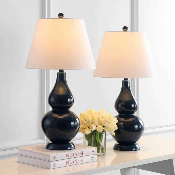 CYBIL DOUBLE GOURD TABLE LAMP