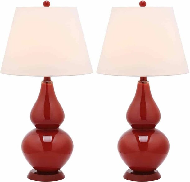 CYBIL DOUBLE GOURD TABLE LAMP