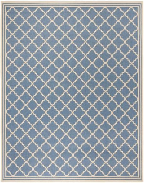 Safavieh Linden LND121M Blue and Creme